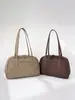 Bolsa Boston de Cuero Genuino Personalizada 2025 para Mujer, Bolso de Hombro Tote Grande de Moda para Ropa de Trabajo de Gama Alta