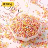 Decoração de Bolo Assado Contas de Açúcar Contas Douradas Prateadas Decoração de Sorvete Donut Contas de Açúcar Açúcar Pérola Colorido 500g