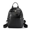 Mochila Feminina de Couro Genuíno de Alta Qualidade com Tanino Vegetal 2025 Nova Moda Primavera e Verão Grande Capacidade para Viagem e Dia a Dia