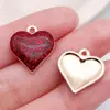 Aleatorio 20/50/100 Plata Antigua Corazón de Ángel Corazón de Durazno Accesorios de Joyería Pulsera DIY Colgante de Collar de Llave Colgante