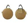 Bolsa Deportiva Redonda con Cremallera Transfronteriza para Auriculares, Bolsa Colgante de Tela Oxford, Bolsita Triangular para Llaves, Bolsa de Almacenamiento para Monedas Sueltas, Comercio Exterior