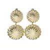 Brincos Populares Europeus e Americanos Liga Exagerada Folha de Ginkgo Brincos de Girassol Estilo Pastoral Natural Brincos Femininos