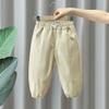 5743 Pantalones para Niños Primavera y Otoño Pantalones Finos de Algodón 2026 Nuevos Pantalones Casuales Elegantes para Bebés Niños Pantalones Largos de Otoño