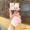 Chaveiro Pingente de Bolo de Aniversário de Pelúcia Boneca Divertida Criativa Boneca Pequena para Presente de Aniversário de Namorada Venda por Atacado