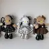 Colgante de Peluche de Muñeca Linda de Piernas Largas al por Mayor Ropa de Bebé para Vestir con Falda Estilo Ins Colgante de Muñeca Llavero de Mochila