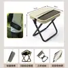Taburete plegable de aleación de aluminio personalizado, taburete tipo bolsa para bolígrafos de camping portátil, equipo de camping para exteriores, taburete pequeño para picnic y pesca