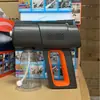Pistola Pulverizadora Desinfetante Luz Azul Ácido Hipocloroso Álcool Atomizador Elétrico Portátil Remoção de Formaldeído Desodorização Pulverizador Mata-Mosquitos Remoção de Formaldeído