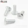 Tornillo de cabeza plana invertida Joris para muebles, tornillo de unión de cuna M5M6M8