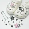 Amuletos para Zapatos Croc, Accesorios para Mujer, Clips para Zapatos DIY, Decoraciones 3D con Pedrería, Clips Desmontables, Estilo de Moda de Influencers