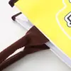 Bolsa Tote de Lona Personalizada, Bolsa de Mão de Lona Tridimensional, Bolsa de Algodão para Lembrança, Bolsa de Lona de Grande Capacidade com Logo Personalizado