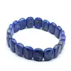 Joyería de Cristal Transfronteriza, Piedra Natural, Pulsera de Amatista de Moda para Mujer, Ojo de Tigre Multicolor con Etiqueta de Mano Facetada