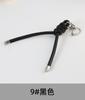 Cuerda de cuero PU colgante para llave de coche llavero moda ins que combina con todo colgante para bolso colgante universal para teléfono móvil