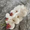 9 Orquídea Phalaenopsis 3D Flor de Teto de Casamento Flor Artificial de Orquídea Decoração de Vitrine de Shopping