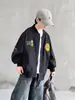 Chaqueta de béisbol para niños, modelo de primavera y otoño, nuevo estilo de otoño 2026, para niños mayores, chaqueta de otoño de estilo urbano moderno, genial y elegante