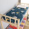 Funda de cama de dormitorio sábanas con forro polar individual terciopelo de leche individual de estudiante terciopelo de cristal terciopelo coral manta universal para cuatro estaciones