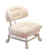 Procesamiento Silla de Ruedas Personalizada Respaldo Polea Móvil Silla Pequeña Taburete Pequeño Taburete Bajo Asiento Infantil Rueda