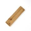 Porta-copos de Bambu, Retangular, Formato Irregular, Tapetes para Xícara de Chá de Vários Tamanhos, Tapetes para Vasos de Flores, Porta-copos de Bambu Redondo com Logo DIY
