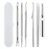 Kit de Ferramentas para Manicure Transfronteiriço Ferramentas para Unhas de Manicure Conjunto de 10 Peças para Cuidado de Unhas Grossas, Encravadas e Duras Aparador Faca para Pedicure