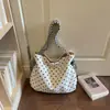 Bolsa tote de atacado de comércio exterior transfronteiriço, nova para o início do outono, com bolinhas, grande capacidade, bolsa de ombro/bolsa de mão fofa e feminina