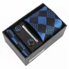 Corbata para Hombre, Caja de Regalo de Negocios de Alta Gama, Corbata Estampada con Bordado Jacquard, Fabricante en Stock, Personalización de Logo