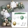 Macaron Balão terno Cena Layout Balão Arco Casamento Aniversário Festa Decoração Loja Balão Cadeia Pacote