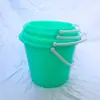Cubo Pequeño de Fresa con Tapa y Sin Tapa Cubo Portátil Asa de Plástico Cubo de Almacenamiento de Agua de Plástico Hogareño