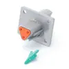 DT04-3P-L012 Conector de carro Dechi com flange à prova d'água Conector Plugue de chicote de fiação de acoplamento de 3 furos