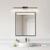 Luz frontal de espejo para mueble de espejo de baño, luz de espejo de maquillaje post-moderna simple, luz LED para lavabo para baño