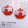 Gafas de Sol Divertidas de Dibujos Animados Fruta Manzana Fresa DIY Funda para Teléfono Móvil Pasador Diadema Flor de Zapato Colgante Joyería Resina Lote