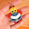 Llavero creativo de silicona con dibujos animados, colgante para muñeca, mochila escolar para estudiantes, adorno colgante, regalo para niños, obsequio adicional.