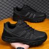Sapatos de Caminhada ao Ar Livre Malha Respirável Solado de Borracha Sapatos Masculinos Adesivo a Frio Transfronteiriço Sapatos Masculinos