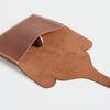 Creativo Cuero bolsa de almacenamiento para certificado de licencia de conducir simple elefante monedero cambio tarjetero de cuero suave con hebilla ultradelgado