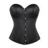 Corsé Clásico de Nuevo Estilo Transfronterizo para Mujer, Bustier Moldeador de Color Sólido con Ballenas para Usar como Ropa Exterior y Combinar con Vestidos de Fiesta