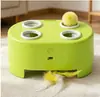 Juguete Popular Transfronterizo para Gatos 3 en 1 Whack-A-Mole Palo Eléctrico Atrapador de Gatos para que los Gatos se Diviertan y Alivien el Aburrimiento Juguete Interactivo para Gatos