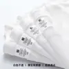 Camiseta de Manga Larga Pesada 180g Color Sólido Interior Casual Personalizada Algodón Camisa Cultural Cuello Redondo Otoño Holgada Camiseta Básica