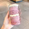 Elástico de borracha infantil alta elasticidade durável anel de cabelo feminino alta qualidade corda de cabelo de menina não machuca o cabelo corda de cabelo não embaraça o cabelo sem marcas de amarração