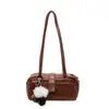 Bolsa Boston Tendência de Nicho para Mulheres Inverno 2025 Nova Bolsa de Ombro/Axila Elegante de Luxo