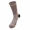 Calcetines deportivos de lana Merino transfronterizos, calcetines para senderismo y escalada, planta de rizo engrosada, calcetines de running cálidos y transpirables de media pantorrilla