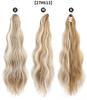 Peluca de Cola de Caballo para Mujer Cabello Largo Clip Pequeño de Agarre Rizos Ondulados Cola de Caballo Alta Verano Simulación Natural Cabello Largo Rizado Postizo