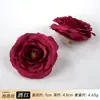 Venta directa de fábrica de flores artificiales rojas con miles de estilos para elegir, incluyendo rosas burdeos y dalias, para materiales de decoración de bodas