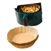Fabricante de Papel para Air Fryer Papel para Air Fryer Cobertura de Comida Prato Conjunto de Louça Descartável para Festa Dourado