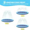 Tapete Antideslizante para Mascotas al Aire Libre, Piscina Inflable Plegable para Baño de Perros, Piscina para Juegos Acuáticos de Mascotas WSQ01