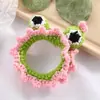 Pantuflas de Dibujos Animados Estilo Coreano, Pinzas para el Cabello de Lana Tejida, Pinzas Bb, Pinzas para Flequillo de Animales de Dibujos Animados, Accesorios para el Cabello, Pasadores de Lana Tejida Hechos a Mano