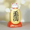 Novos Enfeites Gato da Sorte Acenando com Energia Solar Estilo Japonês Enfeites de Decoração para Carro Loja Gato da Sorte Gato da Sorte