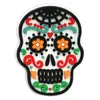 Serie Mexicana [Inicio de los Muertos] Zapatos de Goma Suave de PVC Hebillas Decorativas Crocs Hebillas de Flores para Zapatos Accesorios para Zapatos DIY en Stock