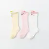 Calcetines de malla medias para bebé primavera y otoño Algodón hasta la rodilla no apretando las piernas niños calcetines de bebé recién nacido verano calcetines antimosquitos