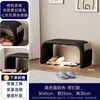 Banqueta para Cambiar Zapatos en la Entrada, Banqueta para Zapatos Estilo Vintage de Lujo Ligero de Gama Alta, Banco Largo Integrado con Almacenamiento y Asiento para la Entrada