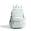 Mochila de Lona Lavável Multi-Camadas de Grande Capacidade para Esportes ao Ar Livre Feminina Mochila de Viagem Mochila Escolar à Prova d'Água para Estudantes