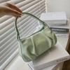 2022 Novo Estilo Ocidental Estilo Portátil Plissada Nuvem Bolsa Feminina Bolsa Design Moderno Ombro Axila Bolsa