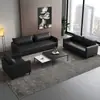 Sofá de escritório, conjunto de sofás simples, mesa de centro moderna minimalista, novo design para áreas de recepção, hotéis, apartamentos e escritórios